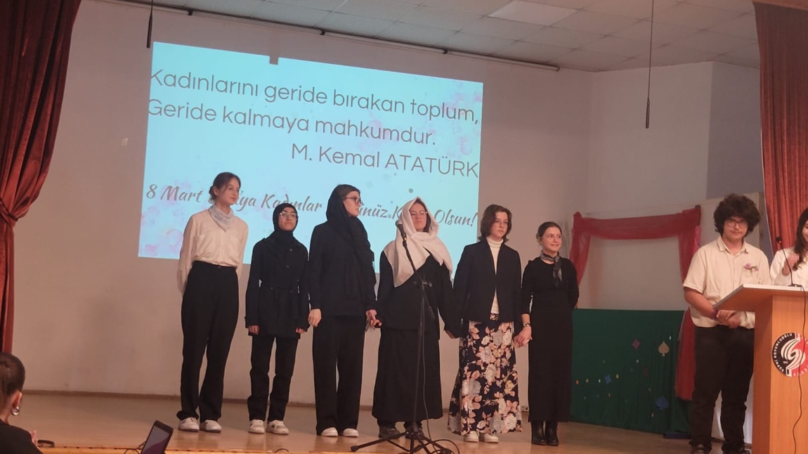 8 MART DÜNYA KADINLAR GÜNÜ ETKİNLİĞİMİZ